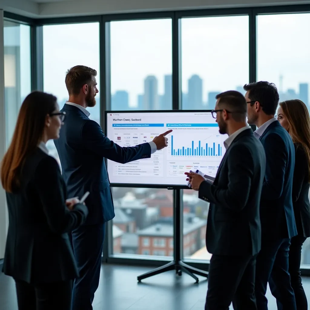 Professional team collaboration